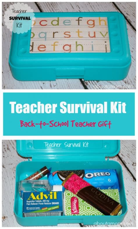 Teacher Survival Kit - About a Mom