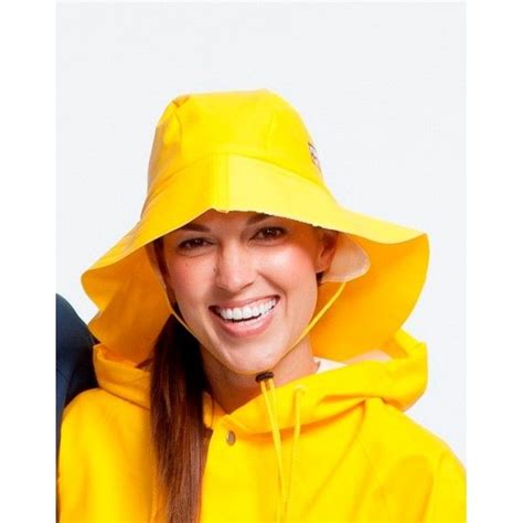 Yellow Rain Hat