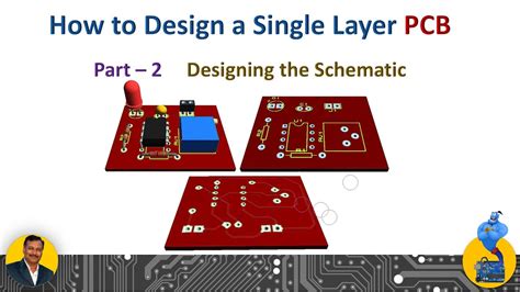 How to Design a Single Sided PCB (Part-2) - YouTube