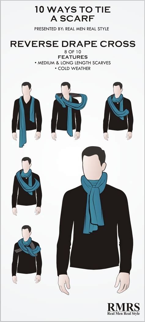 10 Manly Ways To Tie A Scarf | Masculine Knots For Men Wearing Scarves ...