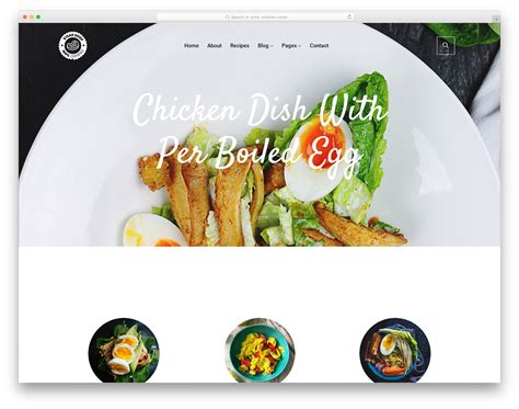 Tasty Recipes - Free Cooking Website Template Design 2024 - Colorlib