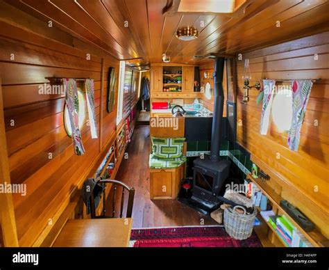 Canal boat interior hi-res stock photography and images - Alamy