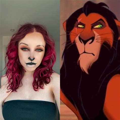 Lion King Make Up🦁 in 2022 | Scar lion king, Lion king, Scar makeup