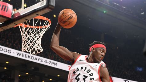 Pascal Siakam goes coast-to-coast for emphatic dunk as Toronto Raptors hammer Boston Celtics ...