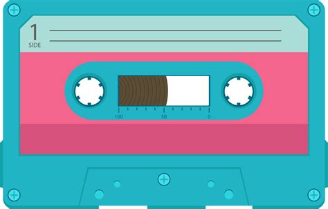 80s Cassette PNGs for Free Download