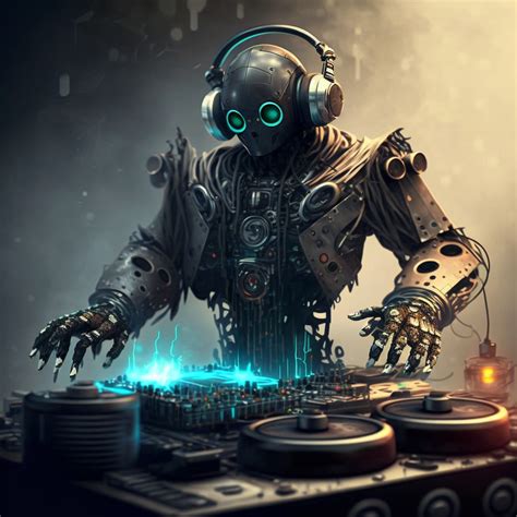 A robot DJ | Photos and Images | Digital Art