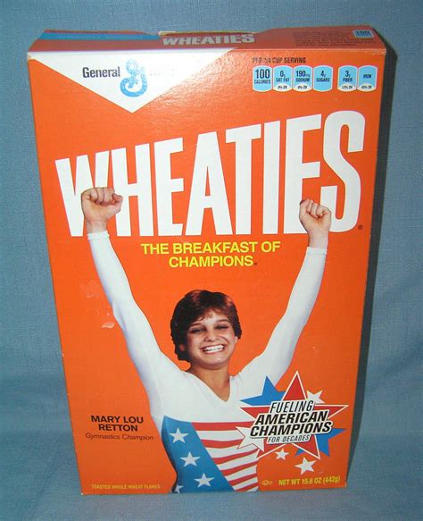 Mary Lou Retton Wheaties box - Dec 15, 2021 | Baker's Antiques and ...