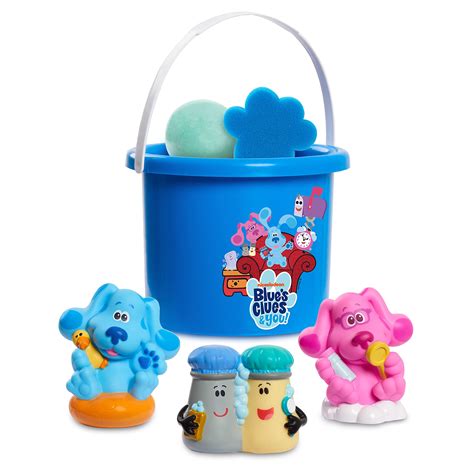 Buy Blue's Clues & You! Bath Bucket 7-Piece Set, Includes 3 Water Toys ...