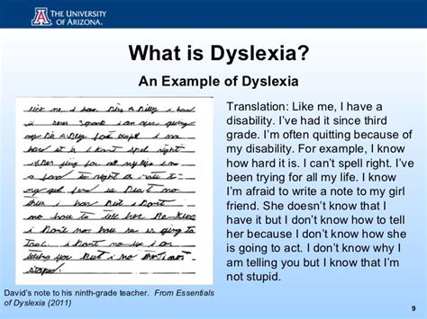 Examples Of Reading With Dyslexia - Sandra Roger's Reading Worksheets