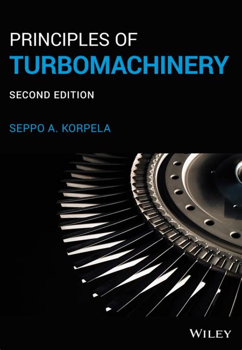 Principles of Turbomachinery 2nd 2E Seppo A. Korpela PDF eBook