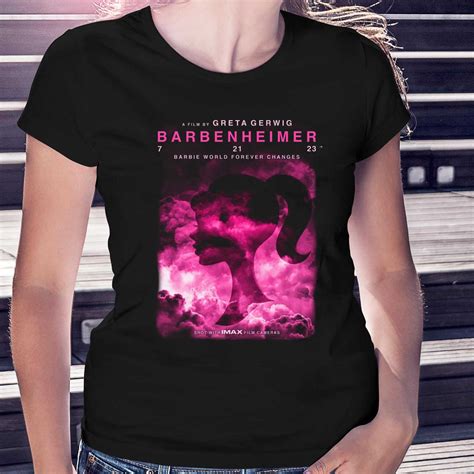 Barbenheimer Movie Poster T-shirt - Shibtee Clothing