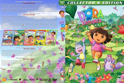 Dora the Explorer - Set 1 dvd cover (2004-2009) R1 Custom