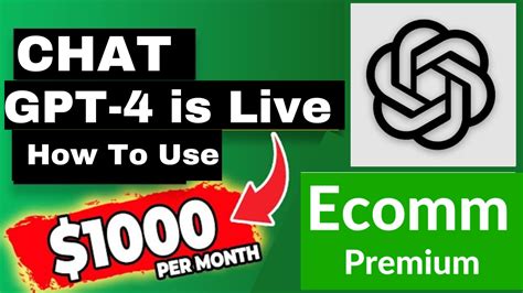 A Complete Guide to What is Chat GPT 4 and How to Use It – Ecommpremium