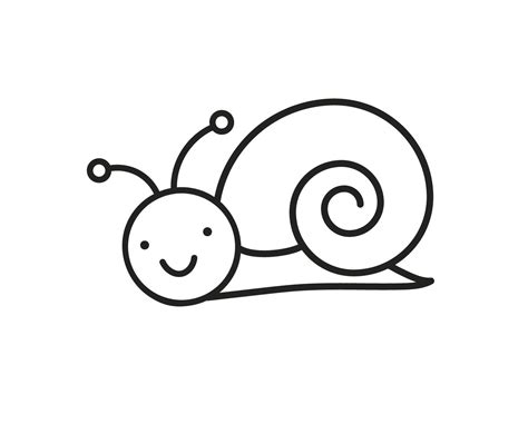 Snail Outline