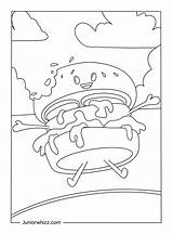 Hamburger Coloring Pages And Book 13 Printable PDFs sketch template