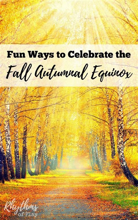 The fall autumnal equinox marks the official beginning of fall in the ...