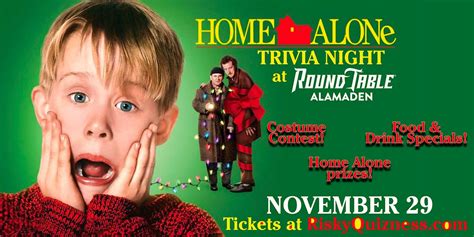Home Alone Trivia Night at Round Table Pizza!, Round Table Pizza at ...