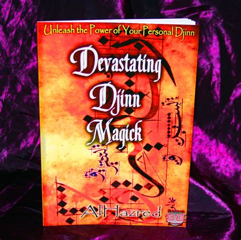 DEVASTATING DJINN MAGICK BY ALHAZRED - Occult Books Occultism Magick Witch Witchcraft Goetia ...