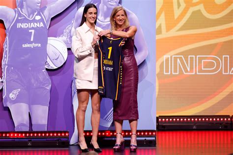 Caitlin Clark was selected by the Indiana Fever with the No. 1 pick in the 2024 WNBA Draft