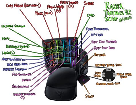 Tartarus Pro Keymap - printing cheatsheet | Razer Insider