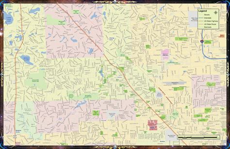 Birmingham City, MI Map - Skyline Publishing