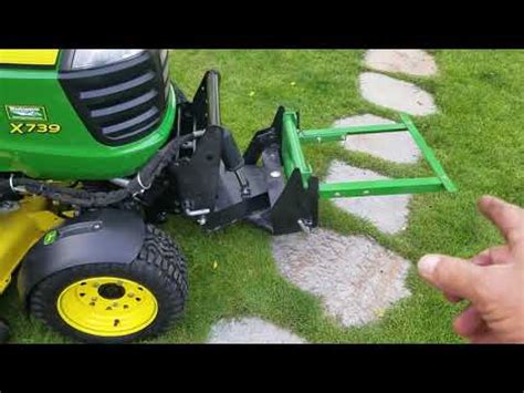 John Deere X739 Sprayer Setup - YouTube