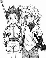 Coloring Pages Hunter X Hunter  WONDER DAY — For sketch template