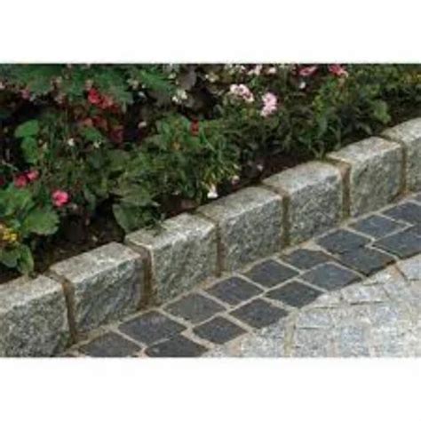 Gray Stone Kerb Designs, for Landscaping at Rs 700/piece in Jaipur | ID ...