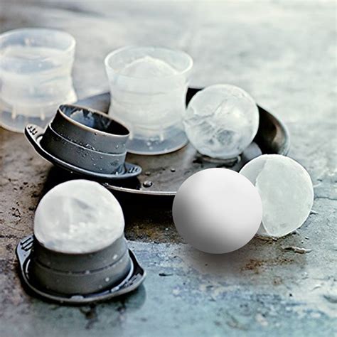 Sphere Ice Molds Silicone Ice Ball Maker Creative Round Ice Cube Ball | eBay