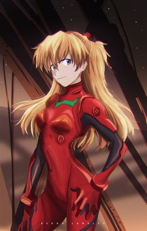 ArtStation - EVANGELION Asuka Langley