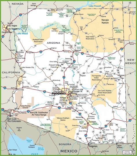 Printable Map Of Tucson Az - Free Printable Maps