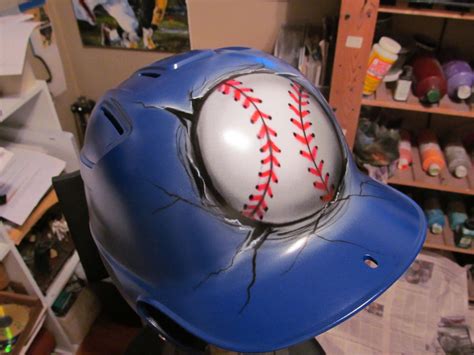 Custom batting helmet | Helmet, Baseball helmet