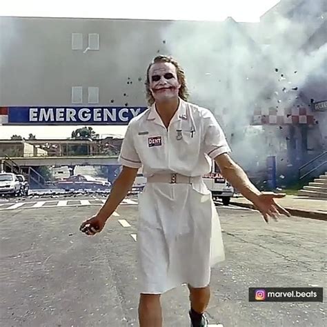 MARVEL BEATS on Instagram: “HOSPITAL BLAST SCENE | JOKER | HEATH LEDGER | THE DARK KNIGHT ...