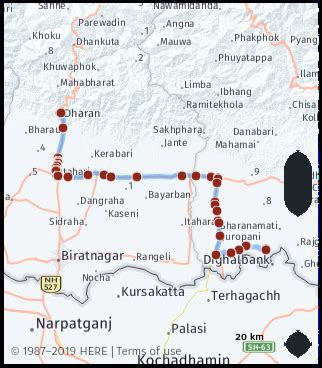 What is the distance from Jhapa Nepal to Dharan Nepal? Google Maps Mileage, Driving Directions ...