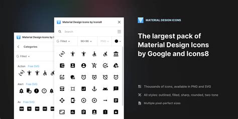 Material Design Icons | Figma