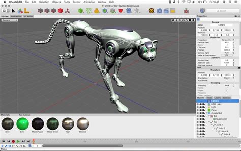 Cheetah3D - UV Editing for Mac