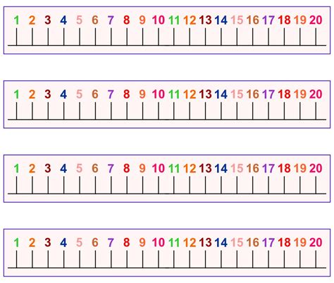 8 Best Kindergarten Number Line Printable 0 20 Printable Number Line | Images and Photos finder