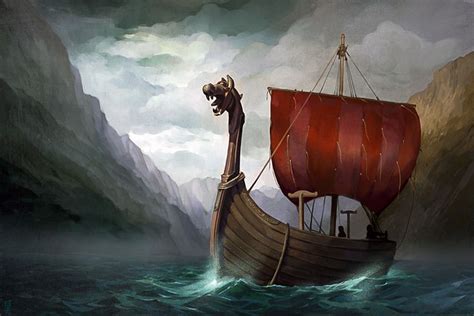 Drakkar by LeKsoTiger.deviantart.com on @deviantART | Viking art, Viking ship, Viking longboat