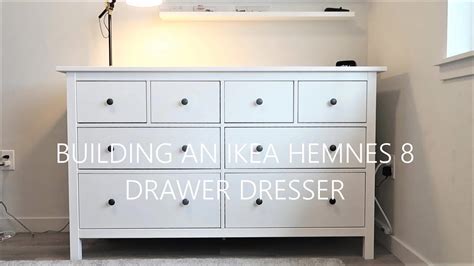 IKEA HEMNES 8-Drawer Dresser White 63x37 3/4 | Hemnes Drawer Dresser For Sale | bet.yonsei.ac.kr