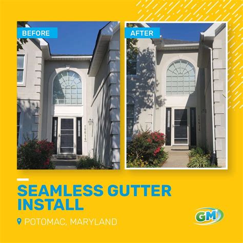 Seamless Gutter Install | Potomac, Maryland - GutterMaid