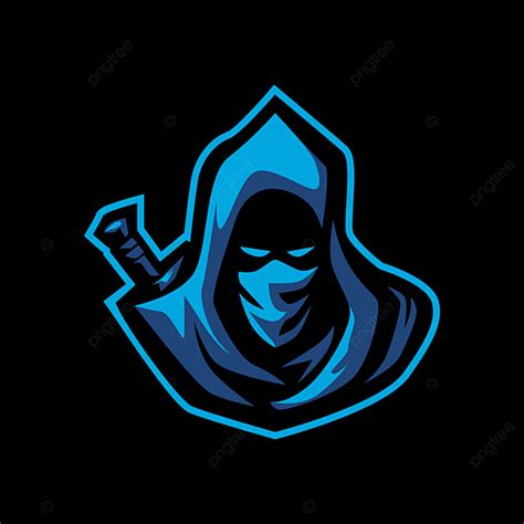 Logo Gaming Esport Vector Design Images, Blue Assassin Esports Logo For Gaming Mascot, Blue ...