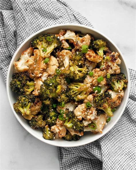 Tahini Roasted Broccoli and Cauliflower - Last Ingredient