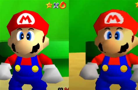 Super Mario 64 in Super Mario 3D All-Stars does appear to some reworked textures | The ...