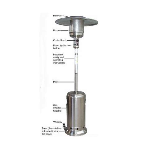 Mushroom gas heater routine maintenance - Outdoor heater Dubai