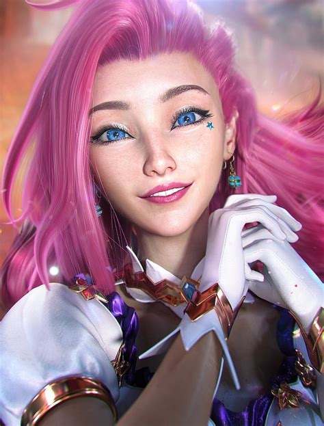 Seraphine fan art by @7bpictures : r/SeraphineMains