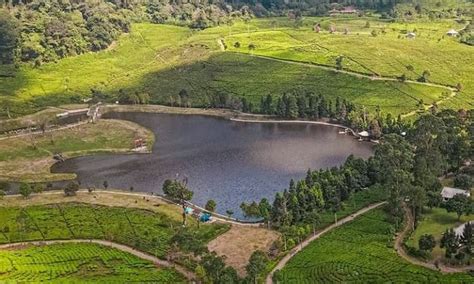 Keindahan Telaga Saat Puncak, Wisata Alam Eksotis Berbalut Kabut di ...