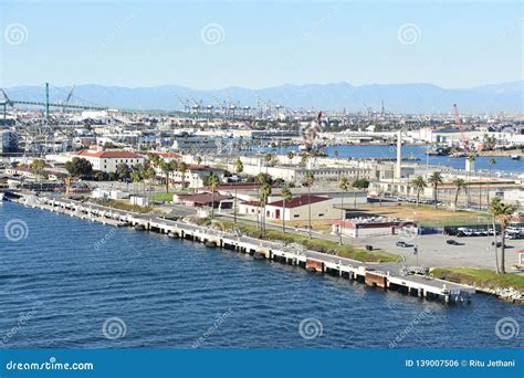 Port of San Pedro in Los Angeles, California Stock Photo - Image of district, complex: 139007506