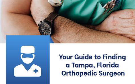 Your Guide to Finding a Tampa, Florida, Orthopedic Surgeon | Outpatient ...