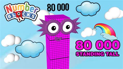 Numberblocks Comparison 80 800 8000 80000 To Million, 56% OFF