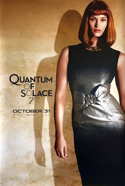 Original James Bond: Quantum of Solace Movie Poster - Olga Kurylenko